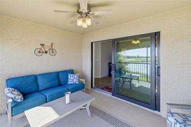 As the sign says, *Life is better on the Lanai* - this is THE on Lakewood National Golf Club in Florida - for sale on GolfHomes.com, golf home, golf lot