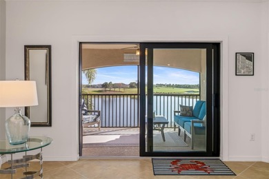 As the sign says, *Life is better on the Lanai* - this is THE on Lakewood National Golf Club in Florida - for sale on GolfHomes.com, golf home, golf lot