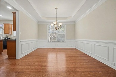 Beautiful 4BR/2.5BA. The home is located around the Wolf Creek on Wolf Creek Golf Course in Georgia - for sale on GolfHomes.com, golf home, golf lot