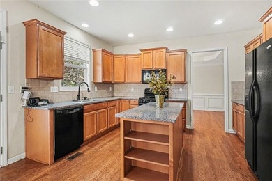 Beautiful 4BR/2.5BA. The home is located around the Wolf Creek on Wolf Creek Golf Course in Georgia - for sale on GolfHomes.com, golf home, golf lot