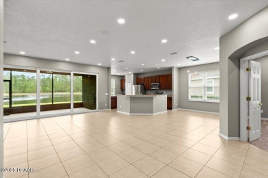 Step into this stunning lakefront smart home nestled in the on LPGA International Golf Course in Florida - for sale on GolfHomes.com, golf home, golf lot