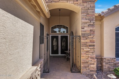 This block constructed 2810 sq ft, 3 bedroom 2 1/2  bath home on Tuscany Falls At Pebble Creek in Arizona - for sale on GolfHomes.com, golf home, golf lot