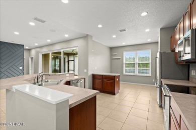 Step into this stunning lakefront smart home nestled in the on LPGA International Golf Course in Florida - for sale on GolfHomes.com, golf home, golf lot