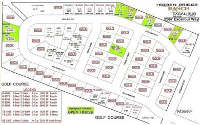 Brand new construction. Located in Hidden Bridge Ranch across on Hidden Bridge Golf Club in Wyoming - for sale on GolfHomes.com, golf home, golf lot