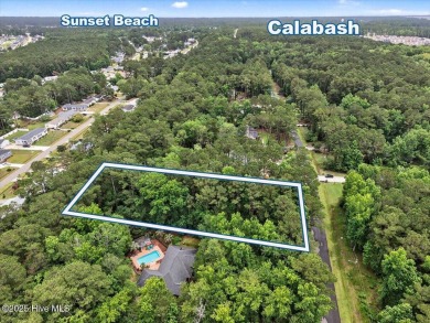 Location, Elbow Room and Serenity! Exquisite Rare 1.2 Acres with on Carolina Shores Golf Course in North Carolina - for sale on GolfHomes.com, golf home, golf lot