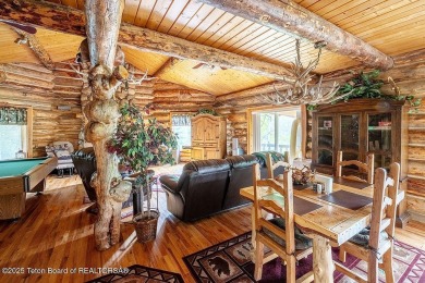 Experience the charm of rustic elegance at 590 Walnut Drive on Star Valley RV Golf Course in Wyoming - for sale on GolfHomes.com, golf home, golf lot