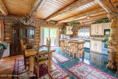Experience the charm of rustic elegance at 590 Walnut Drive on Star Valley RV Golf Course in Wyoming - for sale on GolfHomes.com, golf home, golf lot