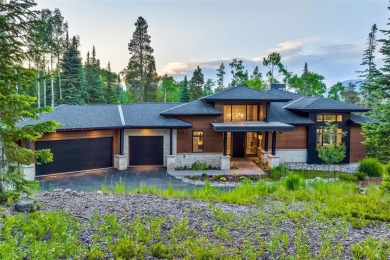 Discover 585 Two Cabins Drive, a 2016 custom-built Mountain on Raven Golf Club At Three Peaks in Colorado - for sale on GolfHomes.com, golf home, golf lot