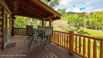 Experience the charm of rustic elegance at 590 Walnut Drive on Star Valley RV Golf Course in Wyoming - for sale on GolfHomes.com, golf home, golf lot