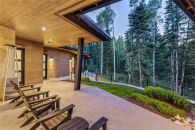 Discover 585 Two Cabins Drive, a 2016 custom-built Mountain on Raven Golf Club At Three Peaks in Colorado - for sale on GolfHomes.com, golf home, golf lot