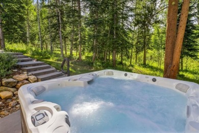 Discover 585 Two Cabins Drive, a 2016 custom-built Mountain on Raven Golf Club At Three Peaks in Colorado - for sale on GolfHomes.com, golf home, golf lot