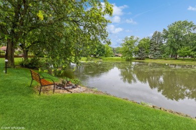 This unique custom-built Tudor-style home offers stunning views on Wedgewood Golf Course in Illinois - for sale on GolfHomes.com, golf home, golf lot