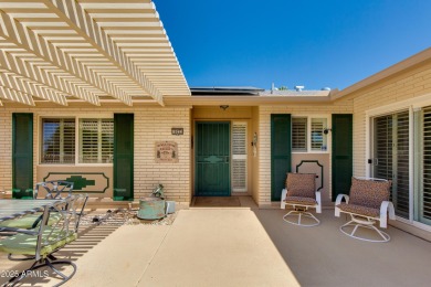 Welcome to your dream home on the 6th hole of the Sun City Golf on Sun City Country Club in Arizona - for sale on GolfHomes.com, golf home, golf lot