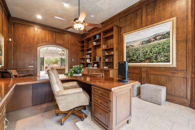 An amazing quality custom home in the heart of Ironwood Country on Ironwood Country Club in California - for sale on GolfHomes.com, golf home, golf lot