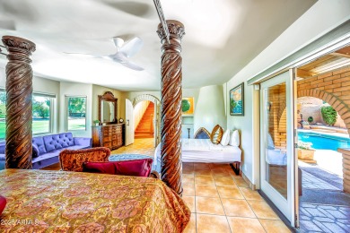 Nestled on the best lot in the elite Camelback Country Club on Camelback Golf Club in Arizona - for sale on GolfHomes.com, golf home, golf lot