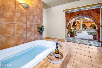 Nestled on the best lot in the elite Camelback Country Club on Camelback Golf Club in Arizona - for sale on GolfHomes.com, golf home, golf lot