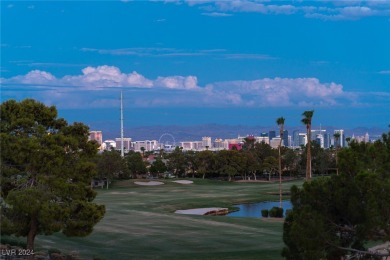 Nestled on the 10th hole of the prestigious Canyon Gate golf on Canyon Gate Country Club in Nevada - for sale on GolfHomes.com, golf home, golf lot