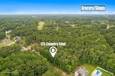 Build your coastal dream home on this wooded private lot in on Brierwood Golf Club in North Carolina - for sale on GolfHomes.com, golf home, golf lot