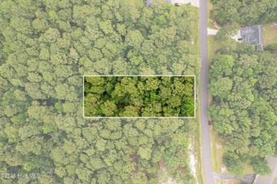 Build your coastal dream home on this wooded private lot in on Brierwood Golf Club in North Carolina - for sale on GolfHomes.com, golf home, golf lot
