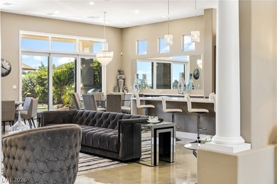 Among Summerlin's most distinguished addresses, this TPC Canyon on Badlands Golf Club in Nevada - for sale on GolfHomes.com, golf home, golf lot