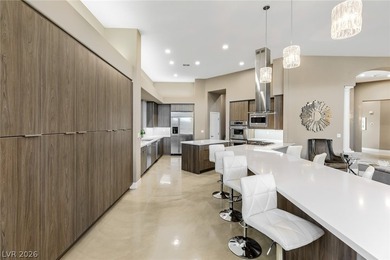 Among Summerlin's most distinguished addresses, this TPC Canyon on Badlands Golf Club in Nevada - for sale on GolfHomes.com, golf home, golf lot