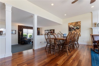 Live the lakefront dream at this exceptional 4-bedroom, 5.5-bath on Lake Mohawk Golf Club in Ohio - for sale on GolfHomes.com, golf home, golf lot