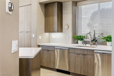 Among Summerlin's most distinguished addresses, this TPC Canyon on Badlands Golf Club in Nevada - for sale on GolfHomes.com, golf home, golf lot