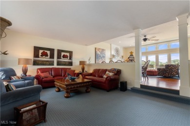 Live the lakefront dream at this exceptional 4-bedroom, 5.5-bath on Lake Mohawk Golf Club in Ohio - for sale on GolfHomes.com, golf home, golf lot