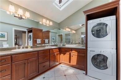 Live the lakefront dream at this exceptional 4-bedroom, 5.5-bath on Lake Mohawk Golf Club in Ohio - for sale on GolfHomes.com, golf home, golf lot