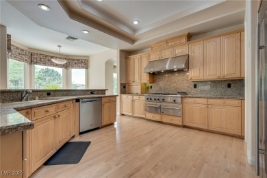 Welcome to this stunning 2-story home in the exclusive Summerlin on TPC at Summerlin in Nevada - for sale on GolfHomes.com, golf home, golf lot