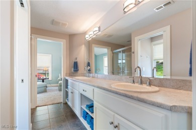 Live the lakefront dream at this exceptional 4-bedroom, 5.5-bath on Lake Mohawk Golf Club in Ohio - for sale on GolfHomes.com, golf home, golf lot