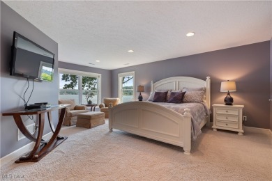 Live the lakefront dream at this exceptional 4-bedroom, 5.5-bath on Lake Mohawk Golf Club in Ohio - for sale on GolfHomes.com, golf home, golf lot