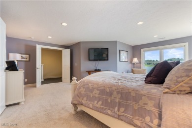 Live the lakefront dream at this exceptional 4-bedroom, 5.5-bath on Lake Mohawk Golf Club in Ohio - for sale on GolfHomes.com, golf home, golf lot