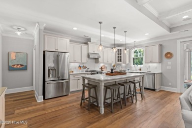 Welcome to this stunning, nearly-new home nestled in the on Members Club At St. James Plantation in North Carolina - for sale on GolfHomes.com, golf home, golf lot