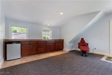 Live the lakefront dream at this exceptional 4-bedroom, 5.5-bath on Lake Mohawk Golf Club in Ohio - for sale on GolfHomes.com, golf home, golf lot