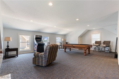 Live the lakefront dream at this exceptional 4-bedroom, 5.5-bath on Lake Mohawk Golf Club in Ohio - for sale on GolfHomes.com, golf home, golf lot