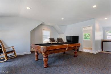 Live the lakefront dream at this exceptional 4-bedroom, 5.5-bath on Lake Mohawk Golf Club in Ohio - for sale on GolfHomes.com, golf home, golf lot