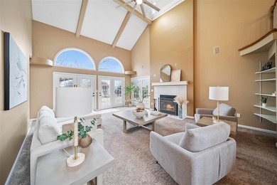 Situated on over a half-acre double lot among mature trees and on Brown Deer Golf Club in Iowa - for sale on GolfHomes.com, golf home, golf lot