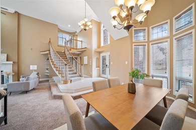 Situated on over a half-acre double lot among mature trees and on Brown Deer Golf Club in Iowa - for sale on GolfHomes.com, golf home, golf lot