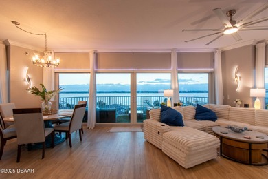 Wake up to sweeping Intracoastal water views from this 7th-floor on Oceans Golf Club in Florida - for sale on GolfHomes.com, golf home, golf lot