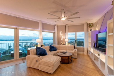 Wake up to sweeping Intracoastal water views from this 7th-floor on Oceans Golf Club in Florida - for sale on GolfHomes.com, golf home, golf lot