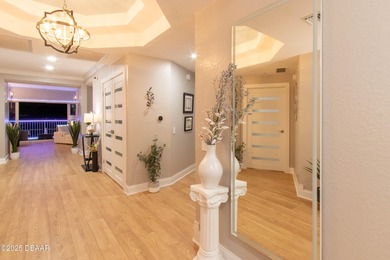 Wake up to sweeping Intracoastal water views from this 7th-floor on Oceans Golf Club in Florida - for sale on GolfHomes.com, golf home, golf lot