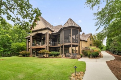 Experience the perfect blend of casual elegance and lakefront on The Reserve At Lake Keowee in South Carolina - for sale on GolfHomes.com, golf home, golf lot