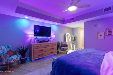 Wake up to sweeping Intracoastal water views from this 7th-floor on Oceans Golf Club in Florida - for sale on GolfHomes.com, golf home, golf lot