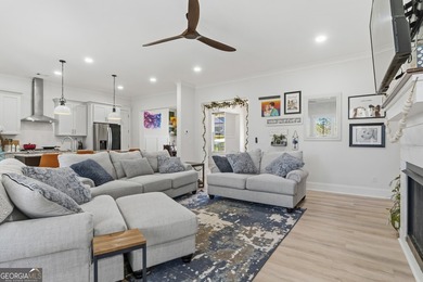 Experience the elegance of this stunning Craftsman-style on Milledgeville Country Club in Georgia - for sale on GolfHomes.com, golf home, golf lot