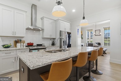 Experience the elegance of this stunning Craftsman-style on Milledgeville Country Club in Georgia - for sale on GolfHomes.com, golf home, golf lot