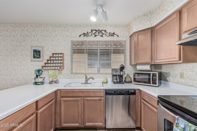 Welcome to this beautifully maintained 3-bedroom, 2-bathroom on Arrowhead Country Club in Arizona - for sale on GolfHomes.com, golf home, golf lot