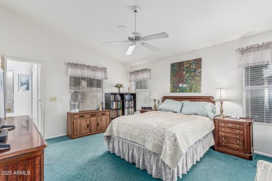 Welcome to this beautifully maintained 3-bedroom, 2-bathroom on Arrowhead Country Club in Arizona - for sale on GolfHomes.com, golf home, golf lot