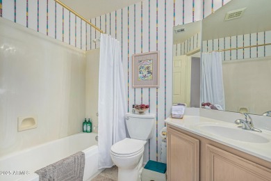 Welcome to this beautifully maintained 3-bedroom, 2-bathroom on Arrowhead Country Club in Arizona - for sale on GolfHomes.com, golf home, golf lot