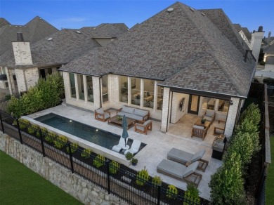 LAKE VIEW Highland built SINGLE STORY home is located in highly on The Tribute At the Colony in Texas - for sale on GolfHomes.com, golf home, golf lot